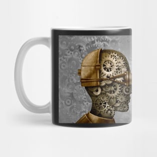 Steam Punk Machine Head Mug